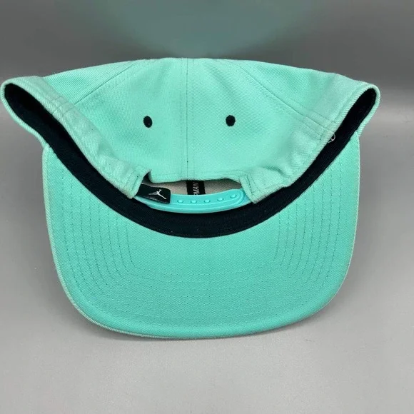 Air Jordan Hat Men Blue Embroidered Jumpman Snap Back Cap